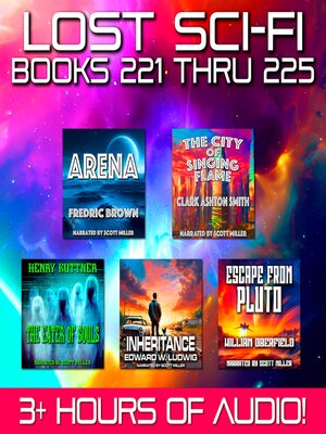 cover image of Lost Sci-Fi Books 221-225